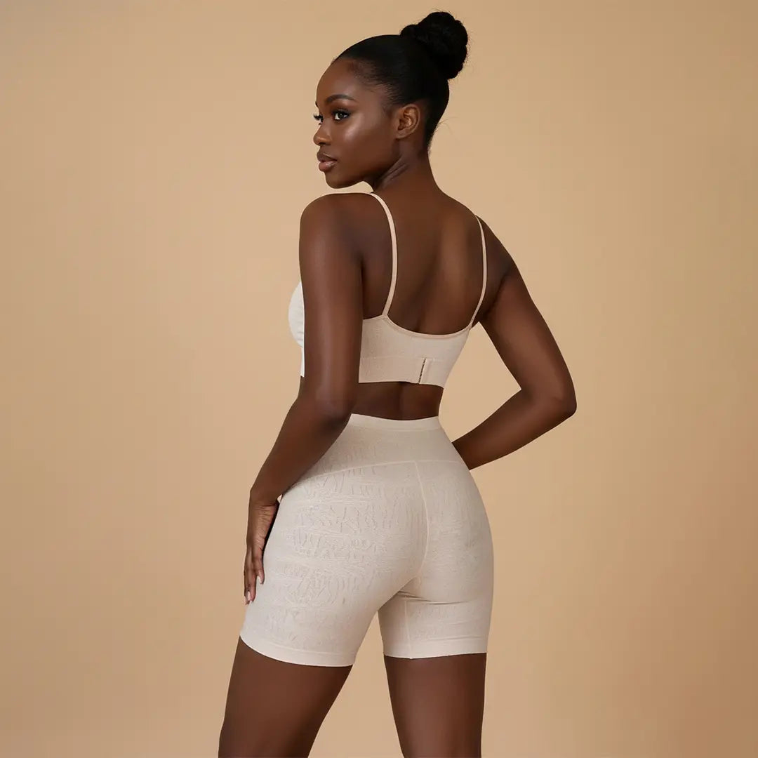 Pack X2 Faja Short Atenea  | Adiós Panza + Promo 2x1